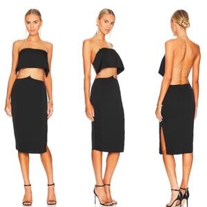 Superdown Ruth diamond chain skirt set